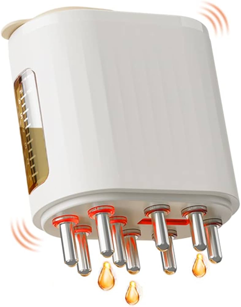 NEXTY NEST™ - RED LIGHT THERAPY ELECTRIC SCALP MASSAGER AND HAIR OIL APPLICATOR