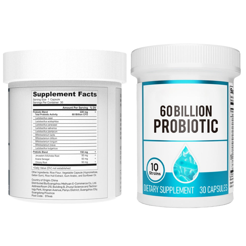 NEXTY NEST™ - DIGESTIVE ENZYMES 60CT + 60B PROBIOTIC 30CT