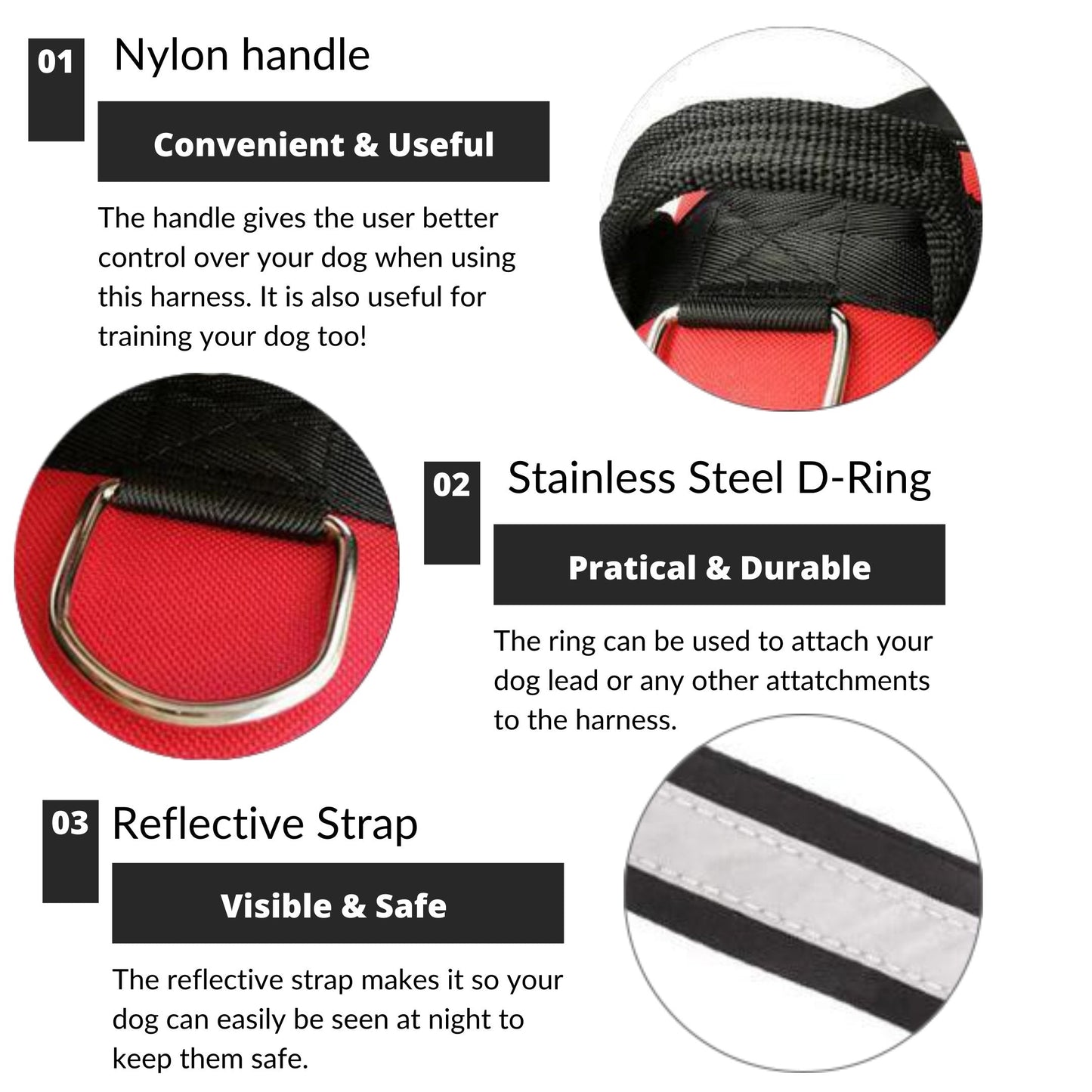 NEXTY NEST™ - CUSTOM FIT NO-PULL DOG HARNESS