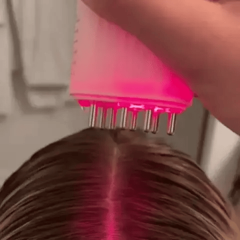 NEXTY NEST™ - RED LIGHT THERAPY ELECTRIC SCALP MASSAGER AND HAIR OIL APPLICATOR