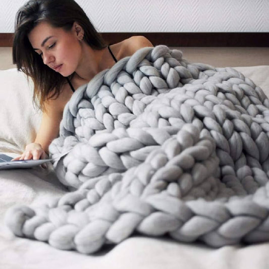 NEXTY NEST™  - COZY KNIT BLANKET