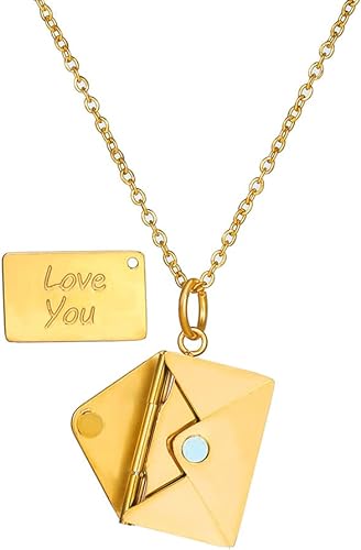 NEXTY NEST™   - ENVELOPE LOVE LETTER PENDANT NECKLACE